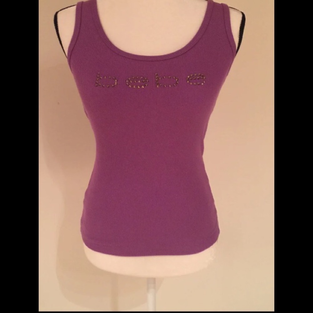Bebe Basic Low Neck Tank